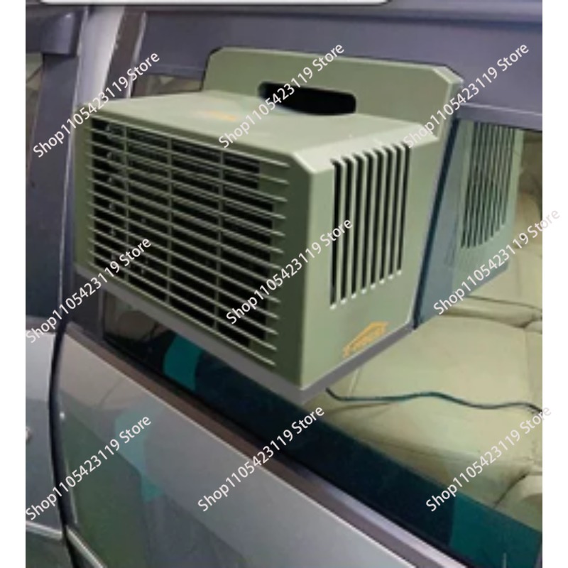 Outdoor Camping Air Conditioner - ポータブルパーキングエアコン屋外キャンプテントモバイルエアコン窓取り付け型スプリット24V DCインバーター