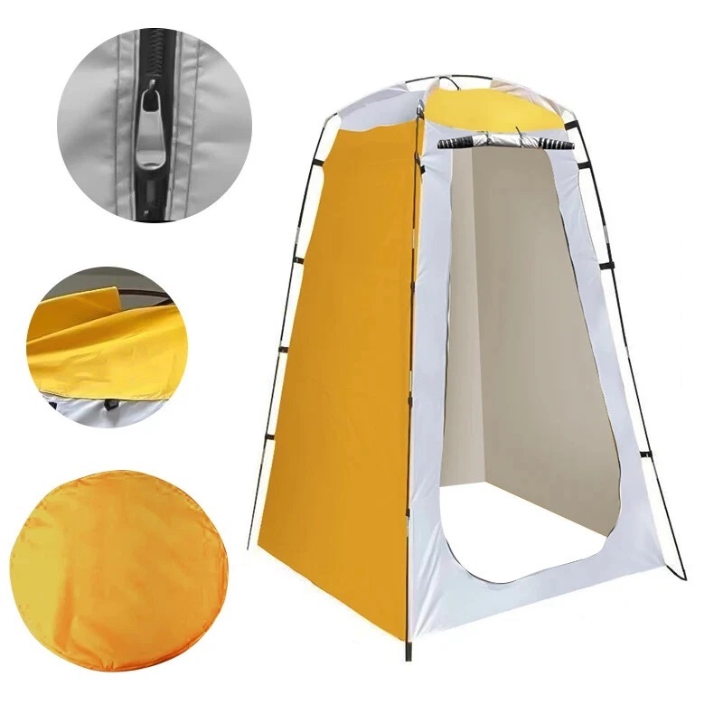 Outdoor Camping Toilet Tent - ポータブル屋外ポップアッププライバシーテント キャンプシャワー トイレ更衣室 ハイキング用