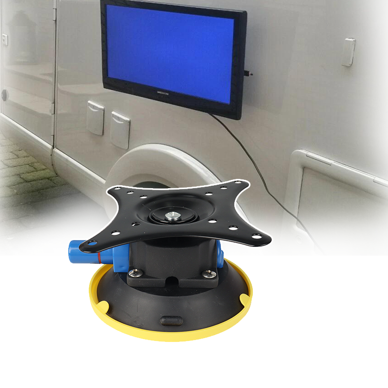 Outdoor Camping Tv - 4.7 インチ高耐久吸盤テレビマウントブラケットキャラバンキャンピングカー用壁掛けマウント 14-27 インチ液晶テレビ VESA 50/75/100mm