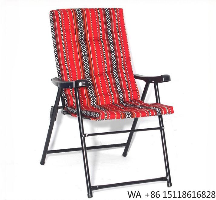 Outdoor Camping Recliner - 工場卸売 屋外家具 キャンプチェア ポータブル折りたたみ式鉄製 カスタムカラーデザイン 持ち運び簡単