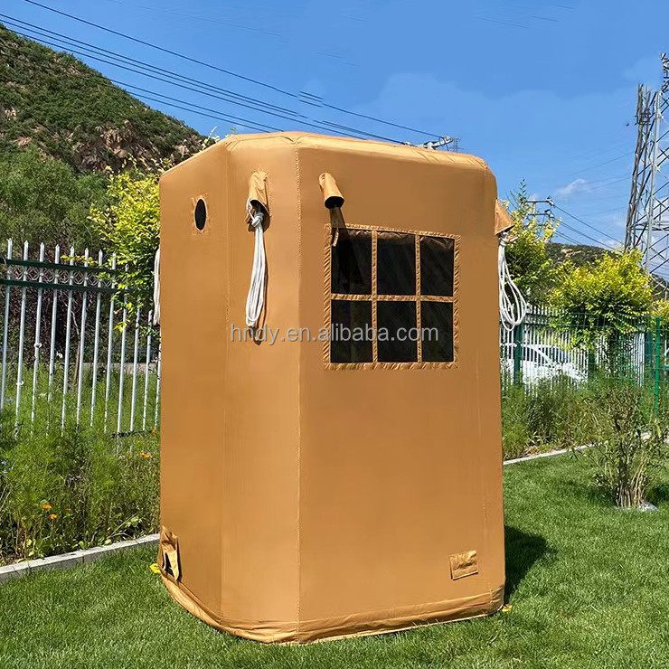 Outdoor Camping Toilet Tent - 中東向け屋外キャンプ用シャワー・トイレテント、更衣室用インフレータブルシャワーテント、防水オックスフォードPVCポータブル