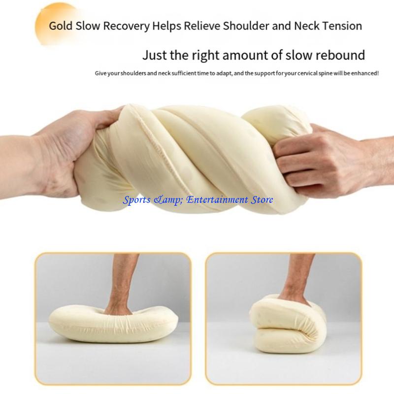 Camp Pillow Compressible - G7NF 低反発キャンプ枕は、大人、子供向けの使用後も弾力性を維持します。