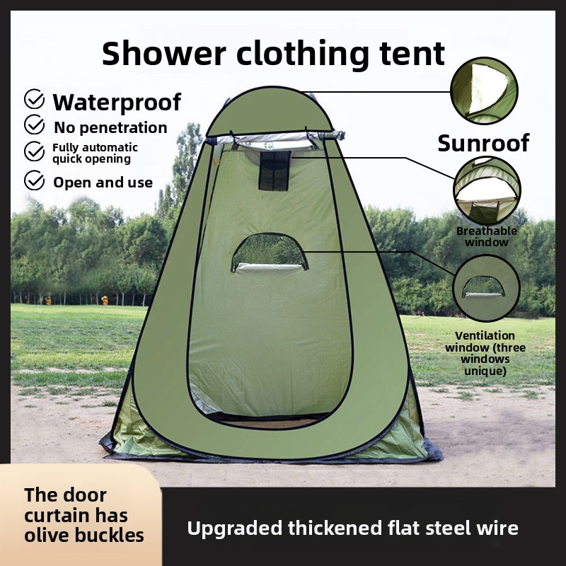 Outdoor Camping Toilet Tent - シャワーテント 防風・防雨 釣り用テント バストイレ 更衣小屋 アウトドア