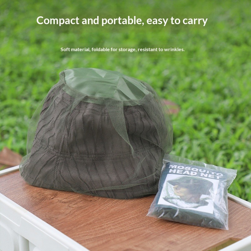 ホット販売格納式蚊帳帽子抗昆虫保護キャップ屋外キャンプ釣りア - Outdoor Camping Mosquito Net のレビューと価格