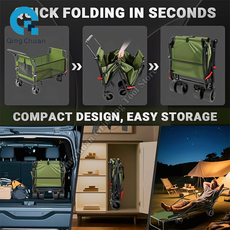 キャンプ用トロリー 多機能 アウトドア 大型 ビーチ ガーデ - Outdoor Camping Trolley のレビューと価格