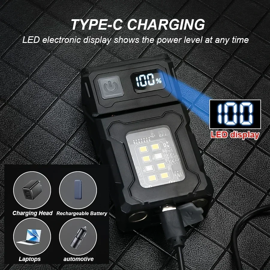ミニ充電式 LED ポケット懐中電灯ポータブルサイド COB - Outdoor Camping Glamping のレビューと価格