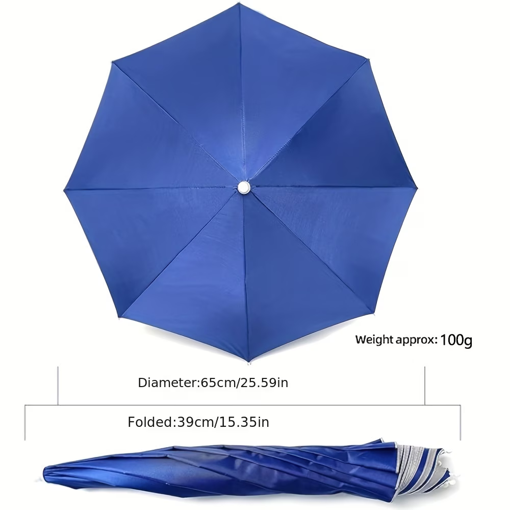 伸縮性のあるヘッドバンド傘帽子、UVカットハンズフリー日よけ - Outdoor Camping Hat のレビューと価格