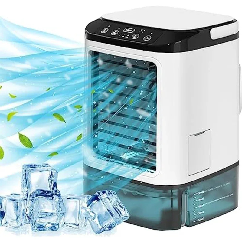 2025年最新 ポータブルミニエアコンファン 3段階風量調節 - Outdoor Camping Air Conditioner のレビューと価格