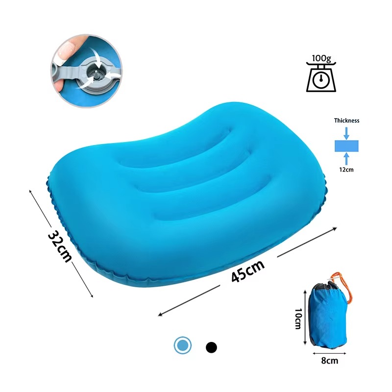 人間工学に基づいたインフレータブルTPU圧縮キャンプ枕超軽量 - Camp Pillow Compressible のレビューと価格