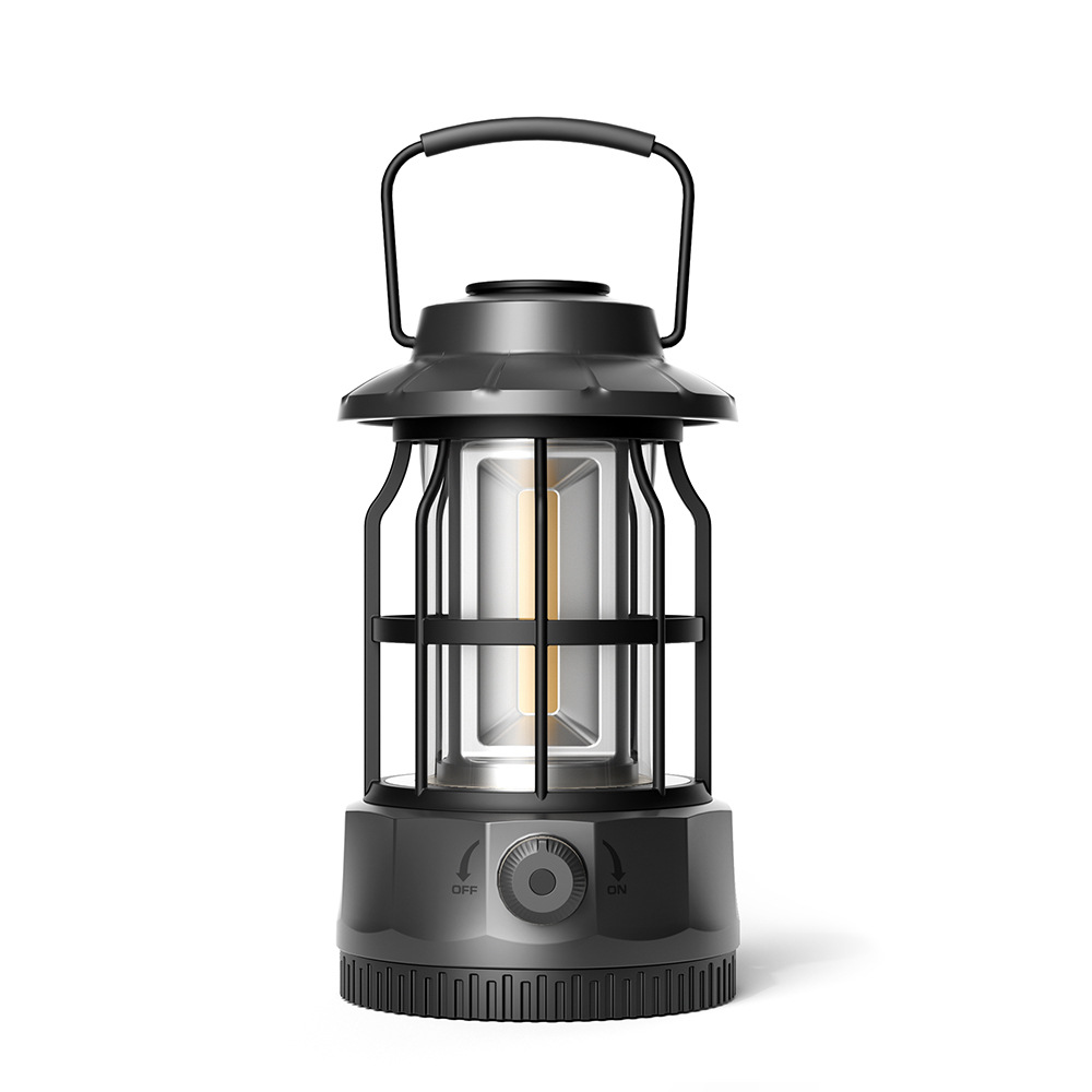汎用レトロ屋外キャンプランタンポータブル Cob テントライ - Battery Outdoor Camping のレビューと価格