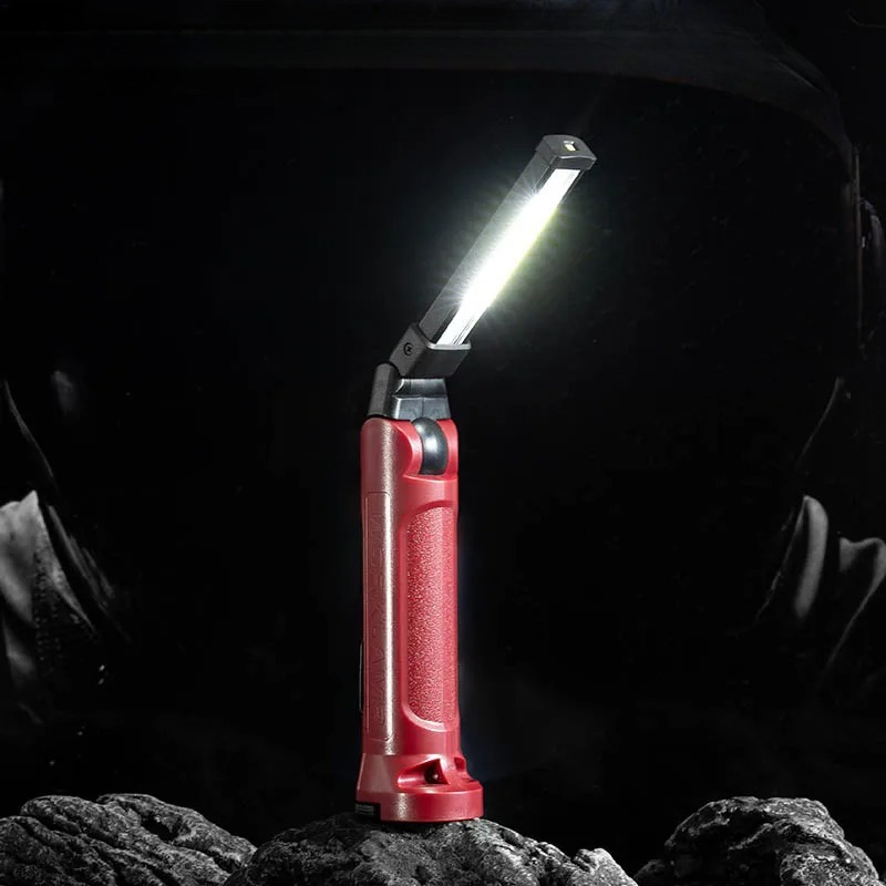 COB LED ワークライト充電式折りたたみ懐中電灯屋外キャ - Outdoor Camping Lamp のレビューと価格