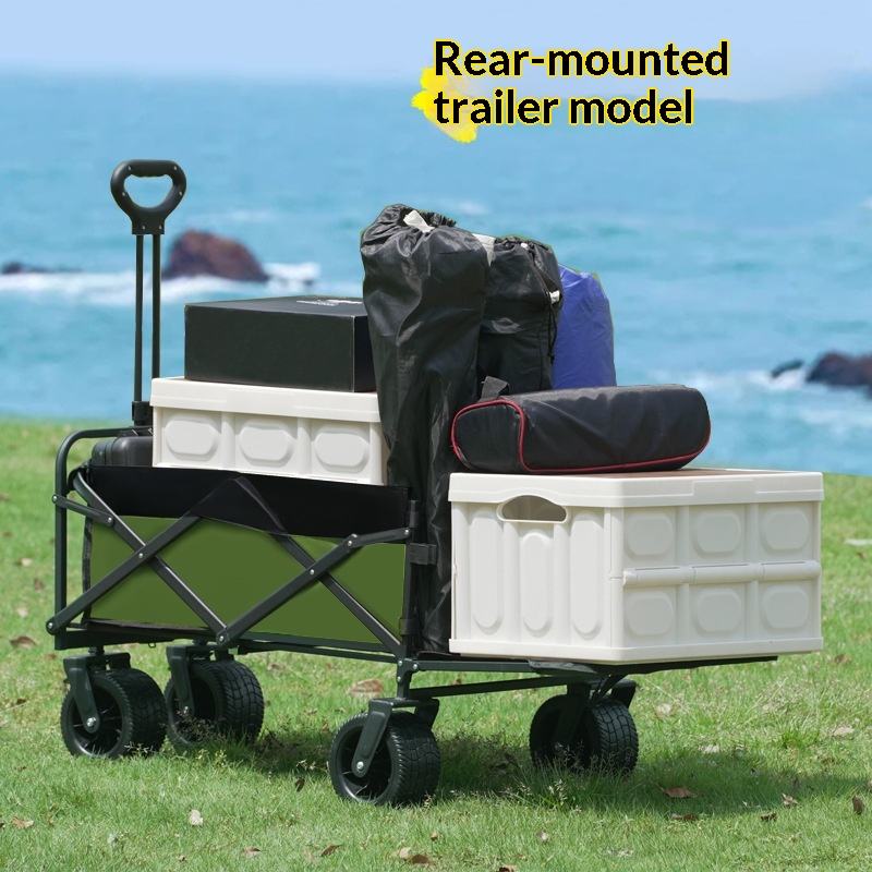 工場直売 四輪プラットフォーム キャンプ用ユーティリティワゴ - Outdoor Camping Table のレビューと価格