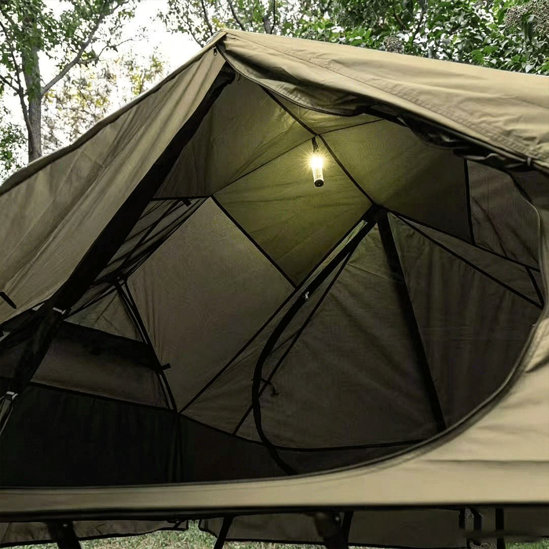 軽量で高さのあるキャンプベッド、蚊帳付きポータブルオフグラン - Outdoor Camping Mosquito Net のレビューと価格
