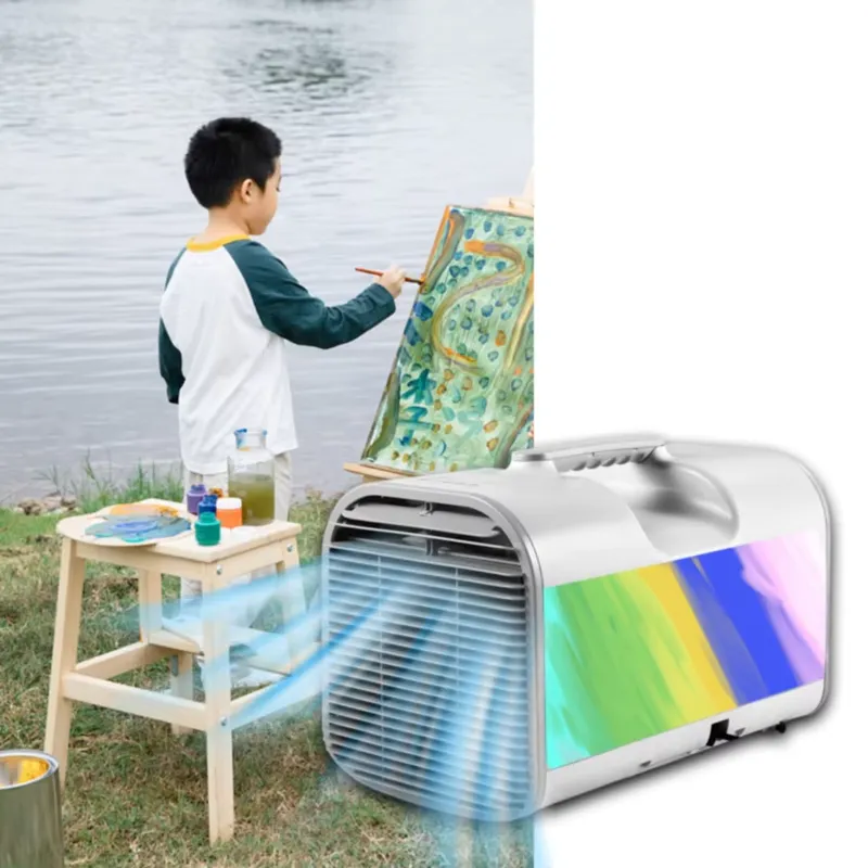 高品質ミニポータブルエアコン 家庭用 車載用 ホテル アウト - Outdoor Camping Air Conditioner のレビューと価格