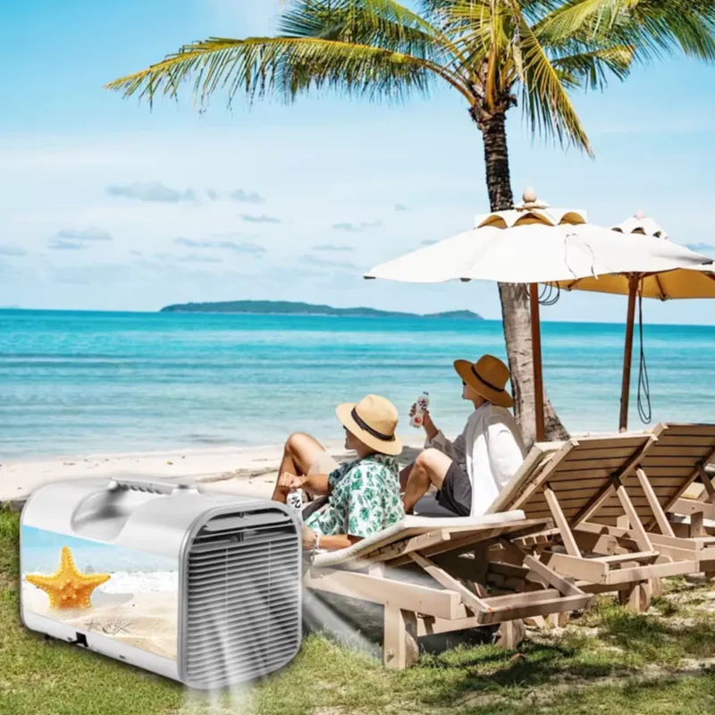 高品質ミニポータブルエアコン 家庭用 車載用 ホテル アウト - Outdoor Camping Air Conditioner のレビューと価格