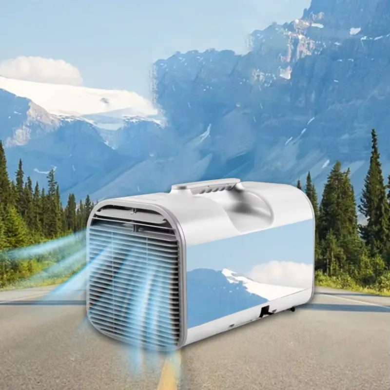 高品質ミニポータブルエアコン 家庭用 車載用 ホテル アウト - Outdoor Camping Air Conditioner のレビューと価格