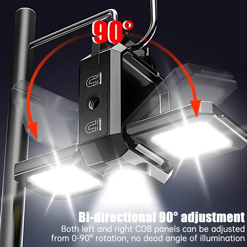 ミニ懐中電灯キーホルダーライト COB ワークライト USB - Outdoor Camping Lamp のレビューと価格