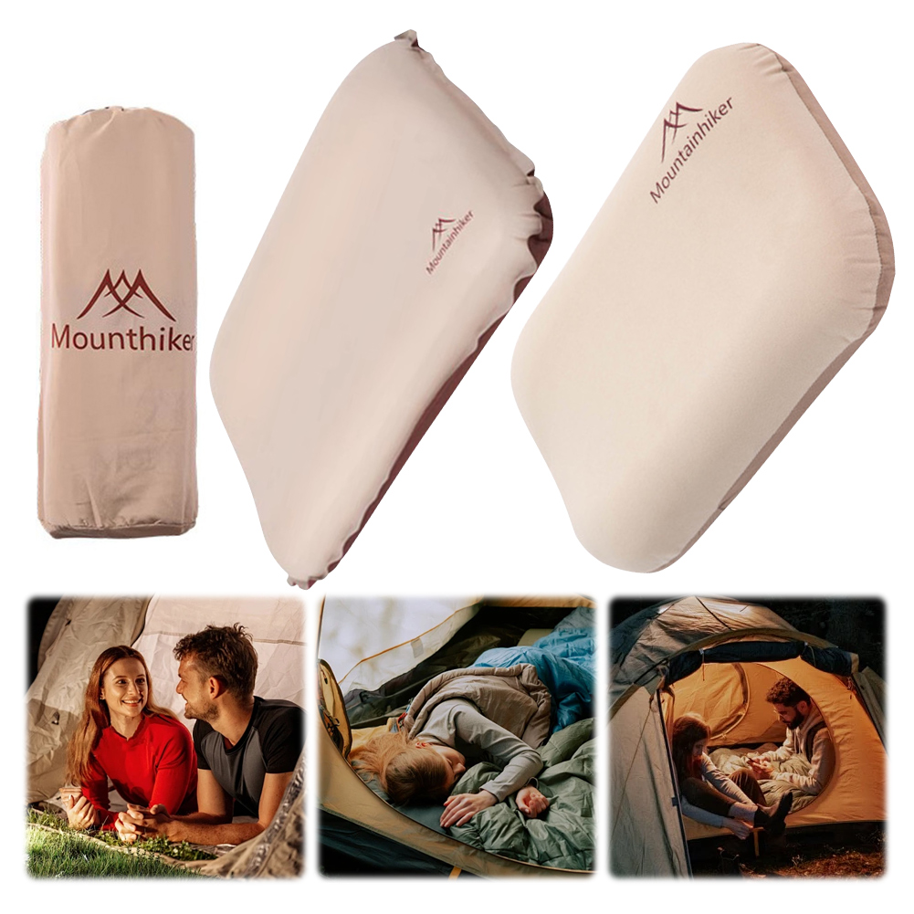 超軽量インフレータブル枕 ネックプロテクト キャンプ用エアピ - Camp Pillow Compressible のレビューと価格