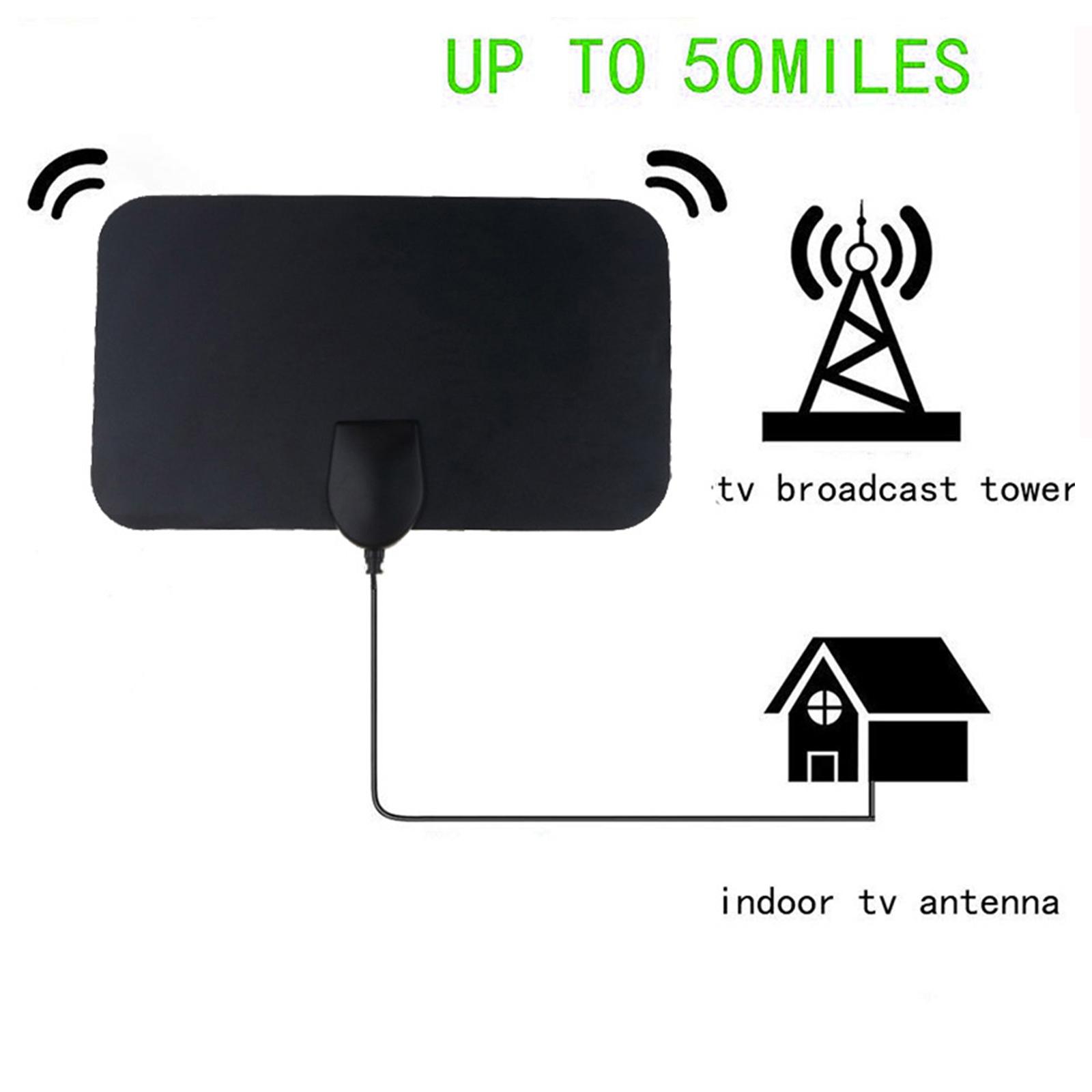 1800 マイル屋内 HD デジタル TV アンテナアンテナ - Outdoor Camping Tv のレビューと価格