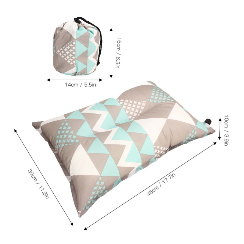 自動膨張式枕 高弾性圧縮フォーム エスニックスタイル カジュ - Camp Pillow Compressible のレビューと価格