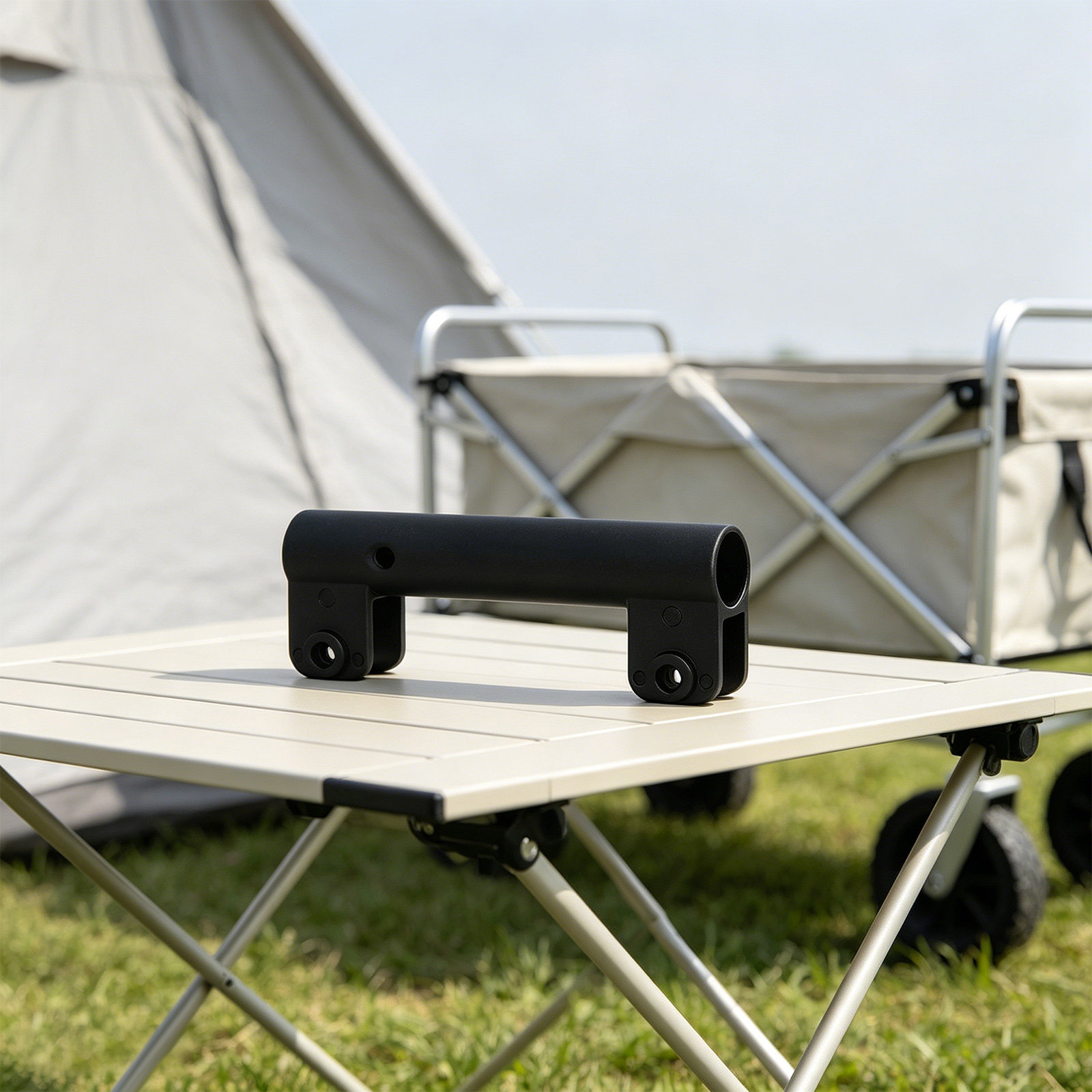 2個入り折りたたみ式キャンプトロリーハンドル、ワゴンカート用 - Outdoor Camping Trolley のレビューと価格