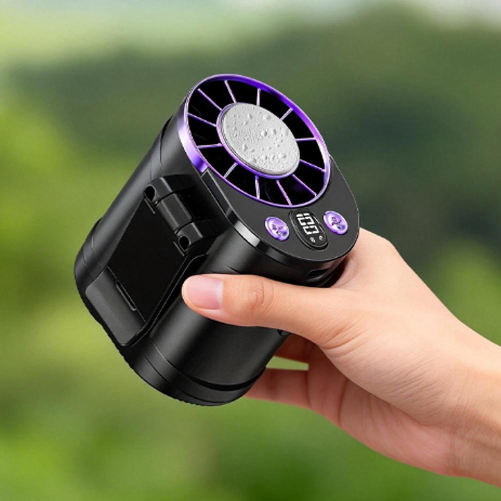 ポータブルウエスト冷却ファン半導体ミニエアコンクリップオン車 - Outdoor Camping Air Conditioner のレビューと価格