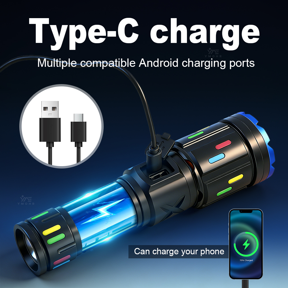 XHP70 ハイパワーキャンプ懐中電灯ポータブル充電式スポッ - Battery Outdoor Camping のレビューと価格