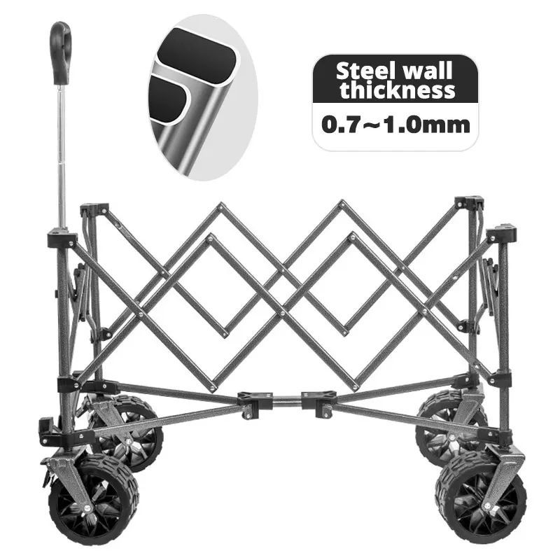 MOEYE キャンプトロリー 220L 大容量折りたたみワゴ - Outdoor Camping Trolley のレビューと価格
