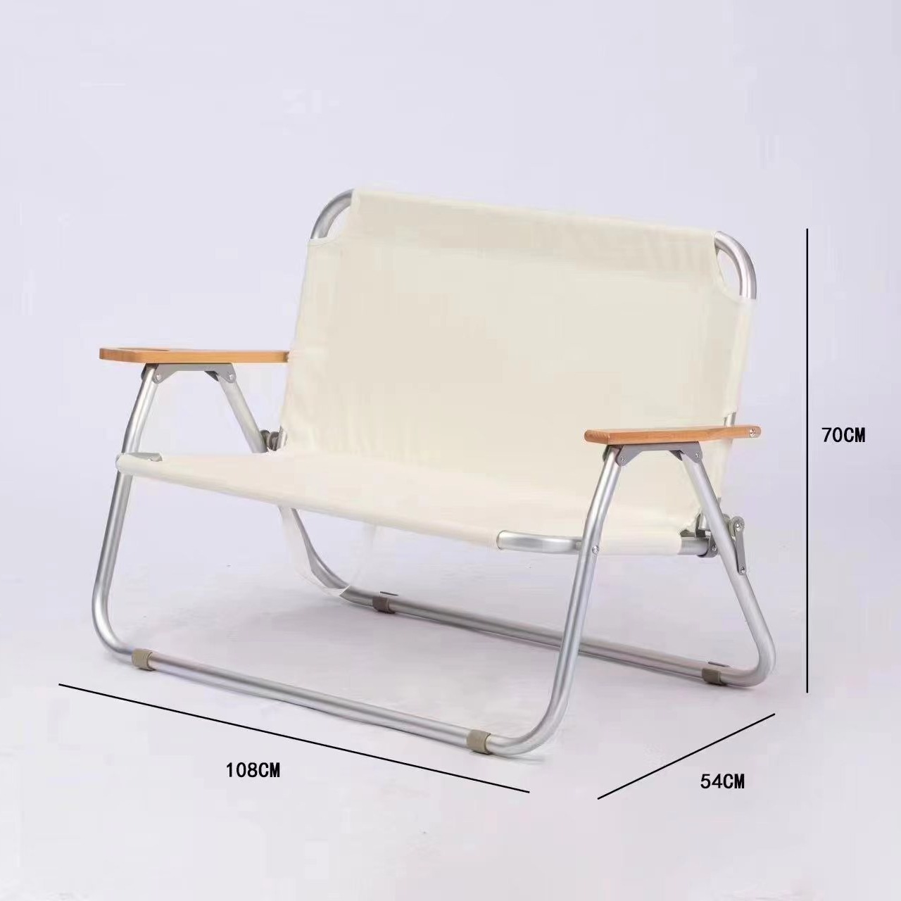 卸売 アウトドア 2人用 折りたたみ式 耐久性のあるダブルシ - Outdoor Camping Recliner のレビューと価格