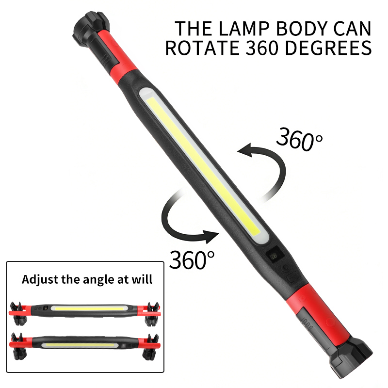 COB ワークライト タイプ C 充電式磁気防水ロングストリ - Outdoor Camping Lamp のレビューと価格