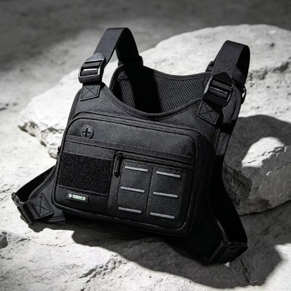 アウトドアナイロンスポーツベストバックパック軽量ヒップホップ - Outdoor Camping Show のレビューと価格