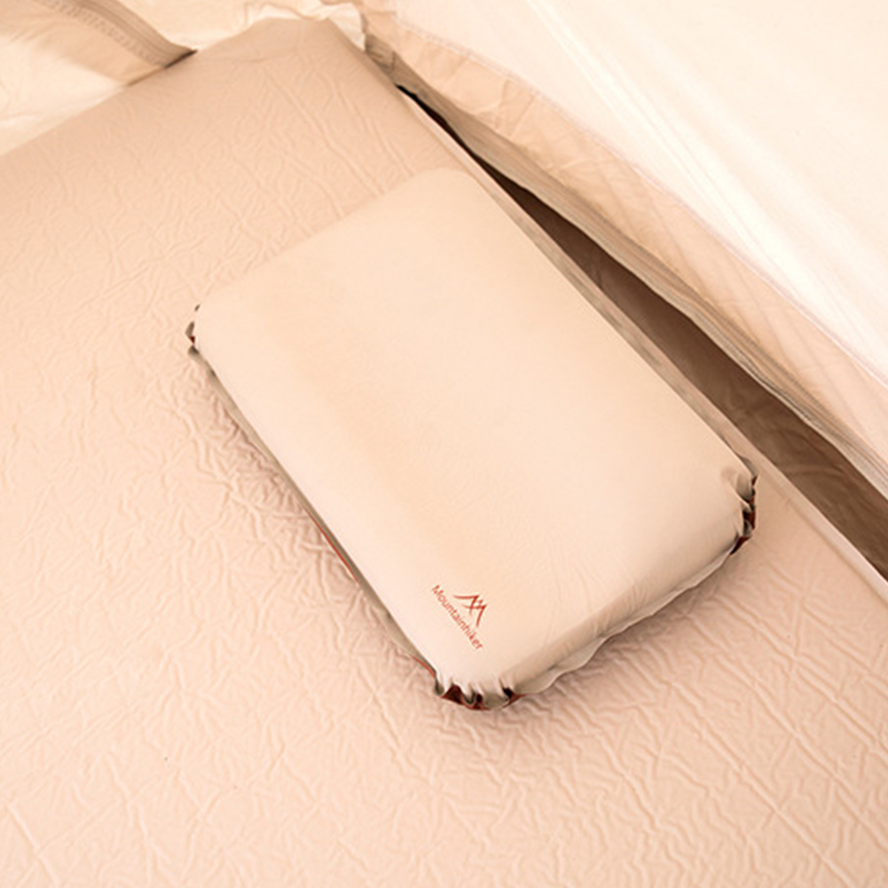 超軽量インフレータブル枕高反発キャンプ用エア枕人間工学に基づ - Camp Pillow Compressible のレビューと価格