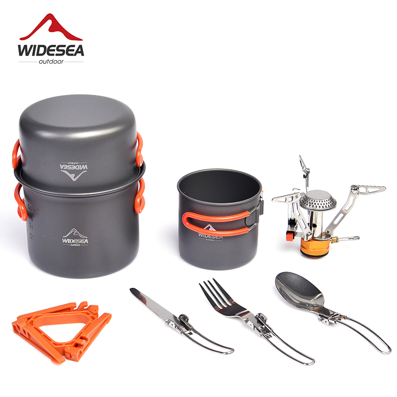幅のキャンプ用調理器具セット、屋外食器用品用品、バーナースト - Outdoor Camping Dining Set のレビューと価格