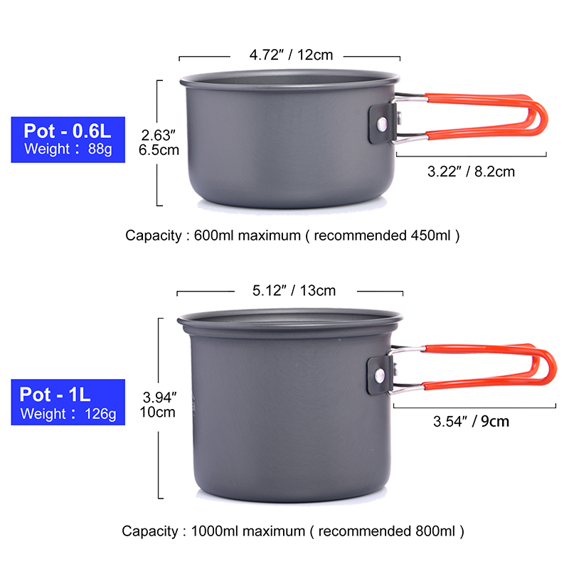 幅のキャンプ用調理器具セット、屋外食器用品用品、バーナースト - Outdoor Camping Dining Set のレビューと価格