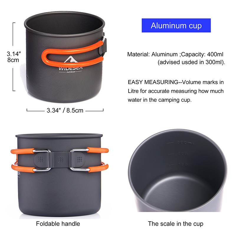 幅のキャンプ用調理器具セット、屋外食器用品用品、バーナースト - Outdoor Camping Dining Set のレビューと価格