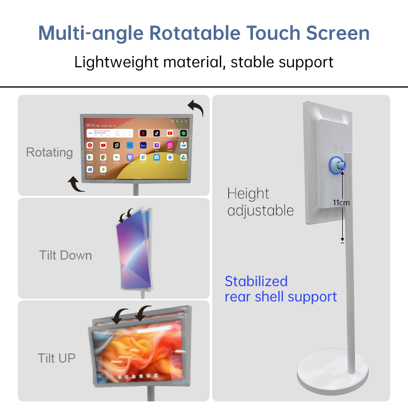 27インチ ホワイト 屋外用スマートELEDテレビ 家庭用  - Outdoor Camping Tv のレビューと価格