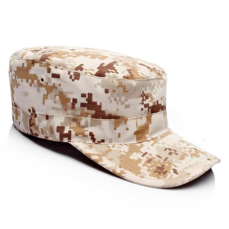 屋外活動用の換気穴とスウェットバンド付きの士官候補生スタイル - Outdoor Camping Hat のレビューと価格