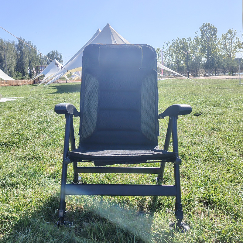 ポータブル折りたたみ式5段階調整可能58*38/88CMアウ - Outdoor Camping Recliner のレビューと価格