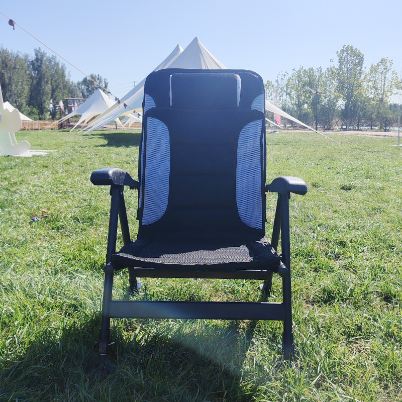 ポータブル折りたたみ式5段階調整可能58*38/88CMアウ - Outdoor Camping Recliner のレビューと価格