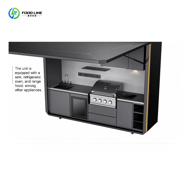 カスタマイズ可能なモダンモジュール式プレミアム屋外キャンプキ - Outdoor Camping Kitchen With Sink のレビューと価格