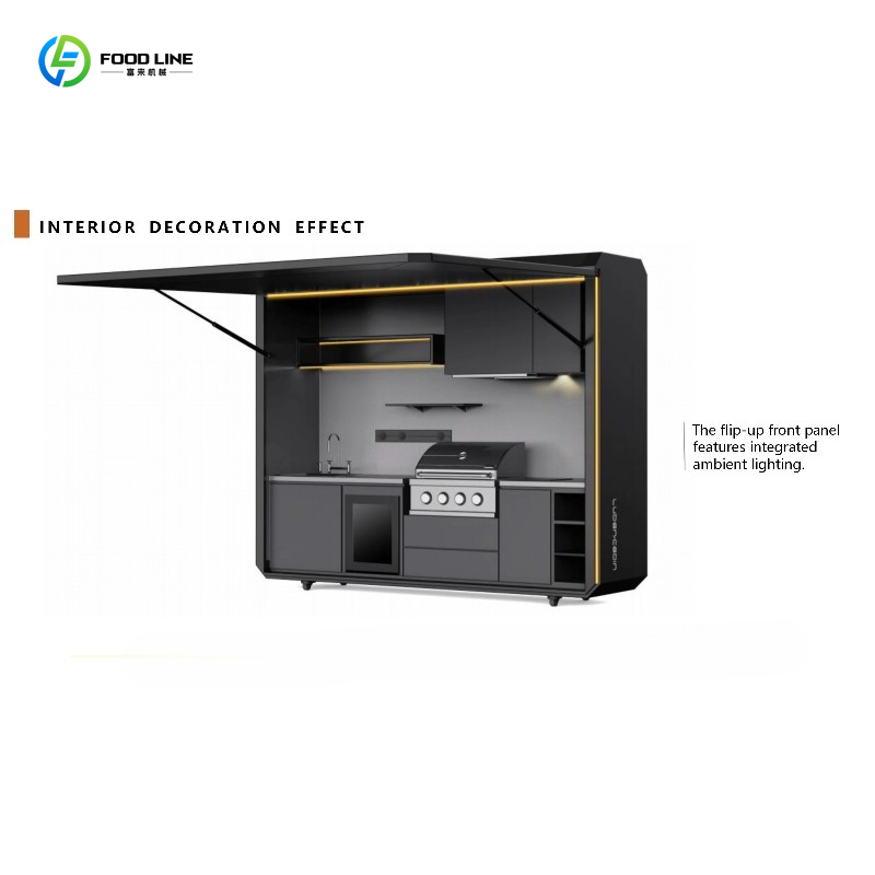 カスタマイズ可能なモダンモジュール式プレミアム屋外キャンプキ - Outdoor Camping Kitchen With Sink のレビューと価格
