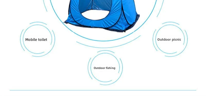 入浴テント、更衣テント、移動式トイレ、屋外シャワー、キャンプ - Outdoor Camping Toilet Tent のレビューと価格
