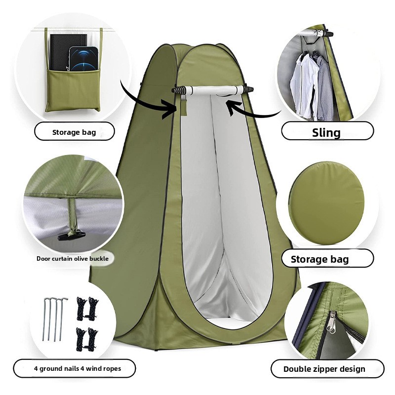 シャワーテント 防風・防雨 釣り用テント バストイレ 更衣小 - Outdoor Camping Toilet Tent のレビューと価格