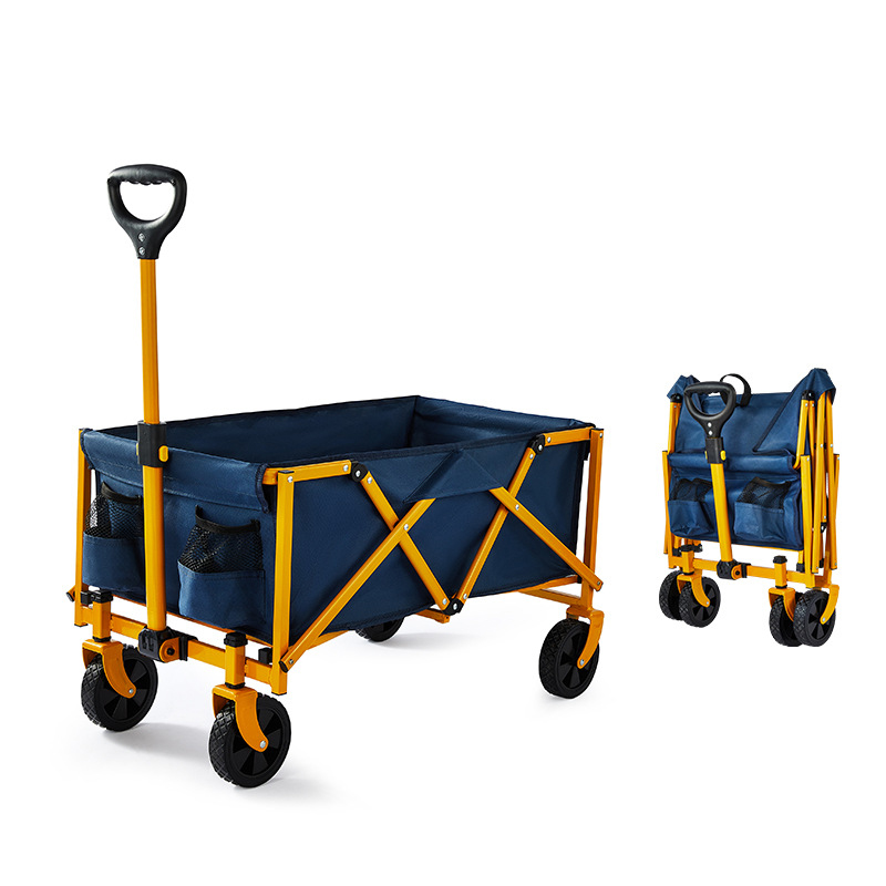 折りたたみ式ワゴン、ビーチカート大容量、頑丈な折りたたみ式ポ - Outdoor Camping Table のレビューと価格