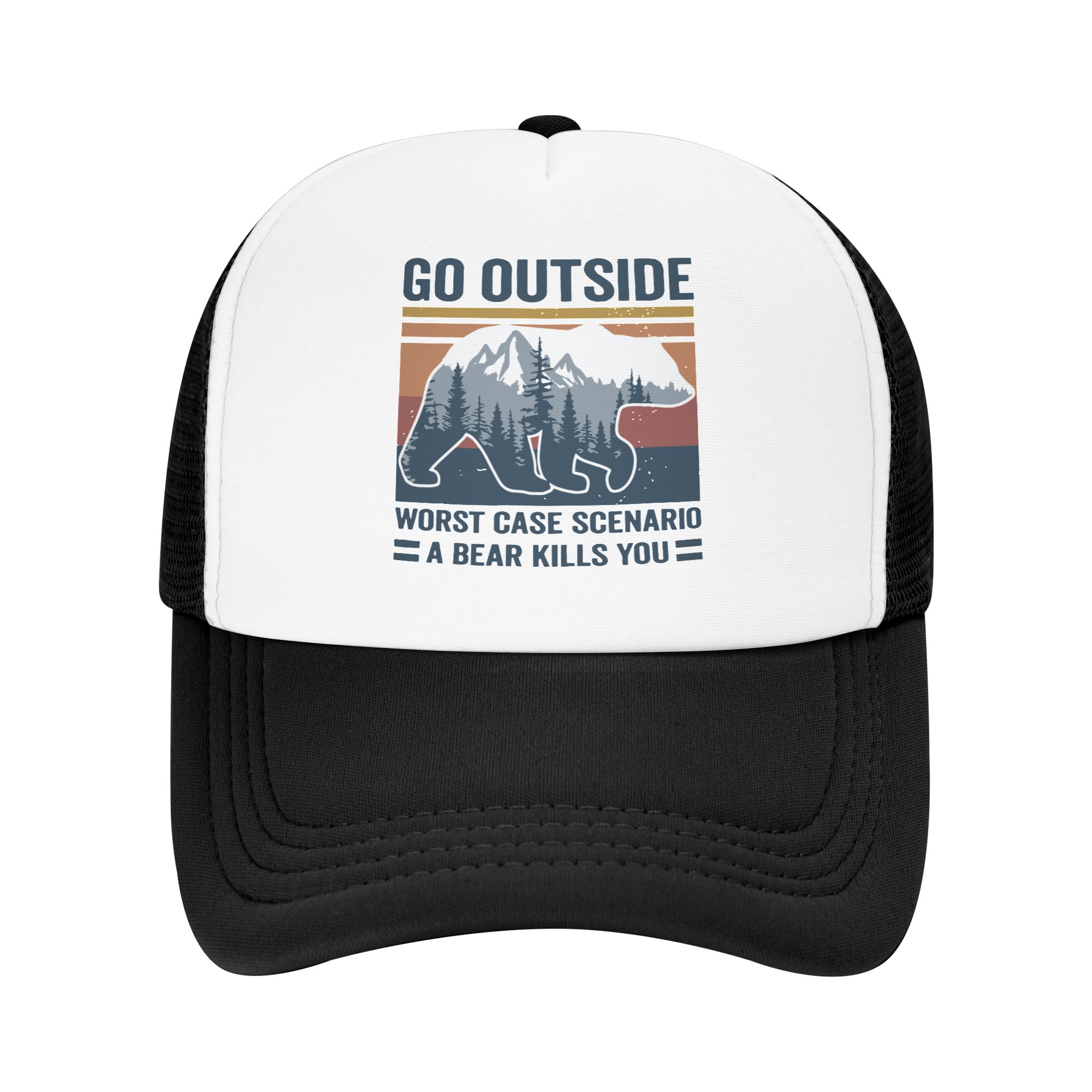外に出て行こう 悪候の最悪の状況の場合、クマがあなたを殺す可 - Outdoor Camping Hat のレビューと価格