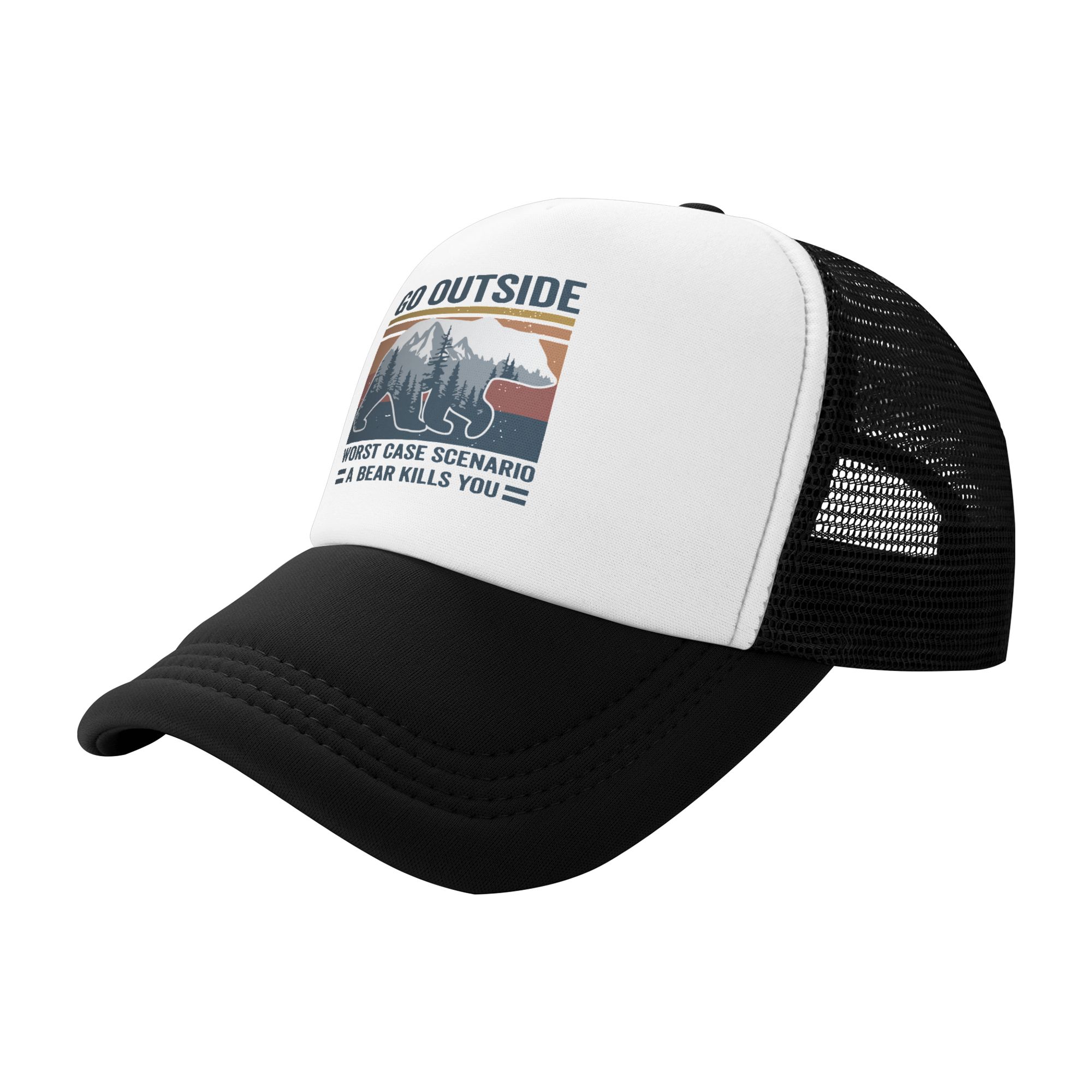 外に出て行こう 悪候の最悪の状況の場合、クマがあなたを殺す可 - Outdoor Camping Hat のレビューと価格