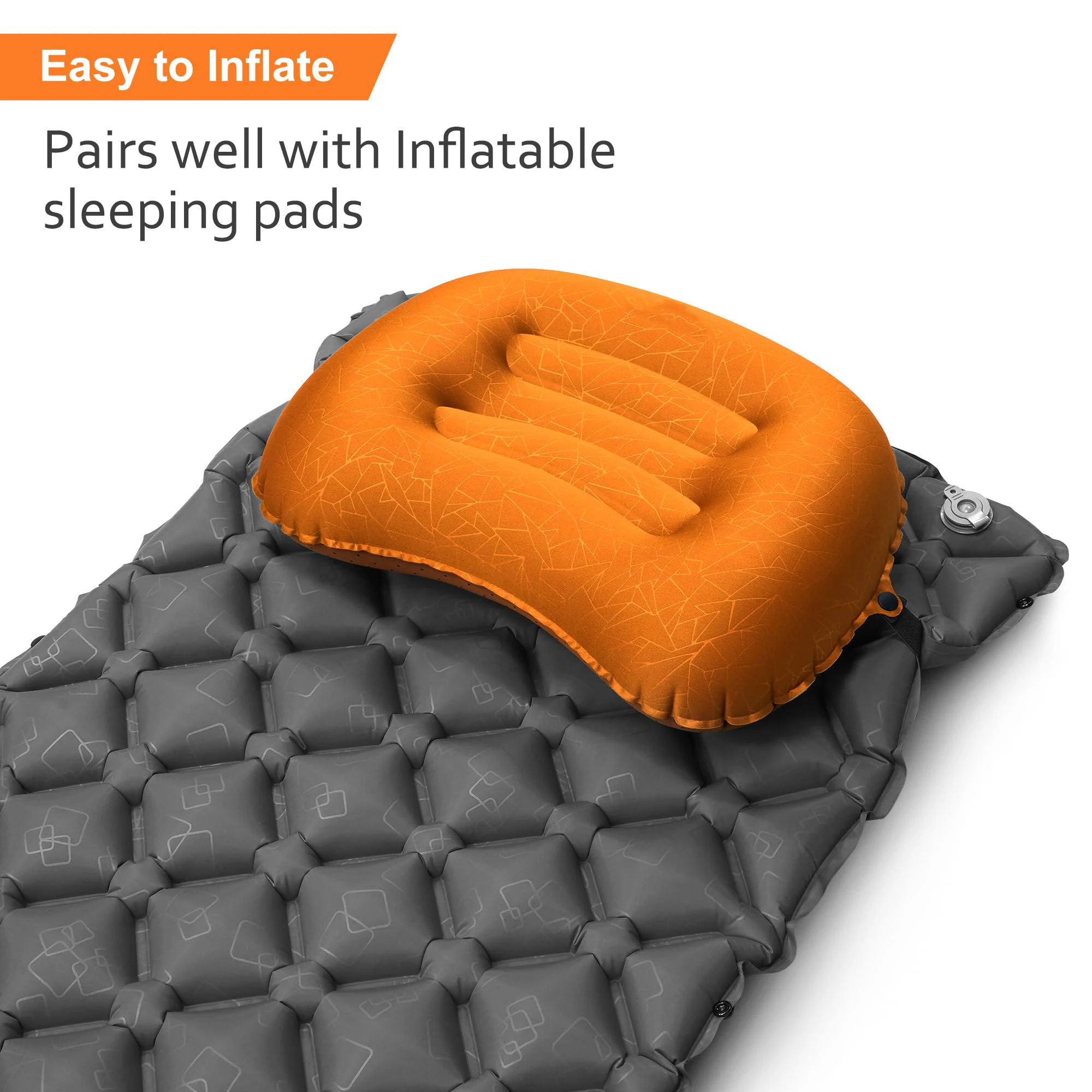 1PC超軽量インフレータブルキャンプ用トラベル枕 - 圧縮可 - Camp Pillow Compressible のレビューと価格