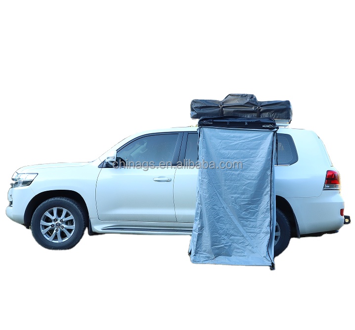 キャンプカー用サイドオーニング、キャンバス斜め支柱付き屋外ル - Outdoor Camping Toilet Tent のレビューと価格