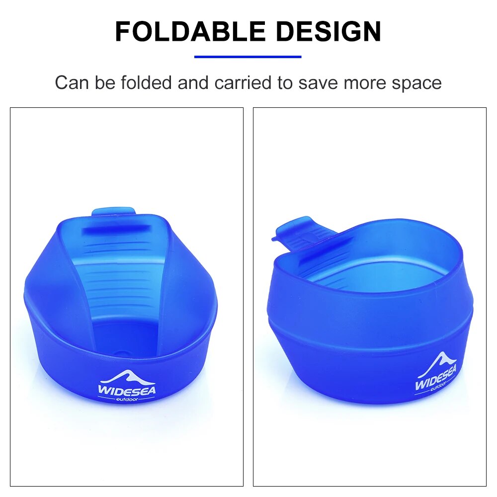 Widesea キャンプ 250 ミリリットルソフト折りたた - Outdoor Camping Dining Set のレビューと価格