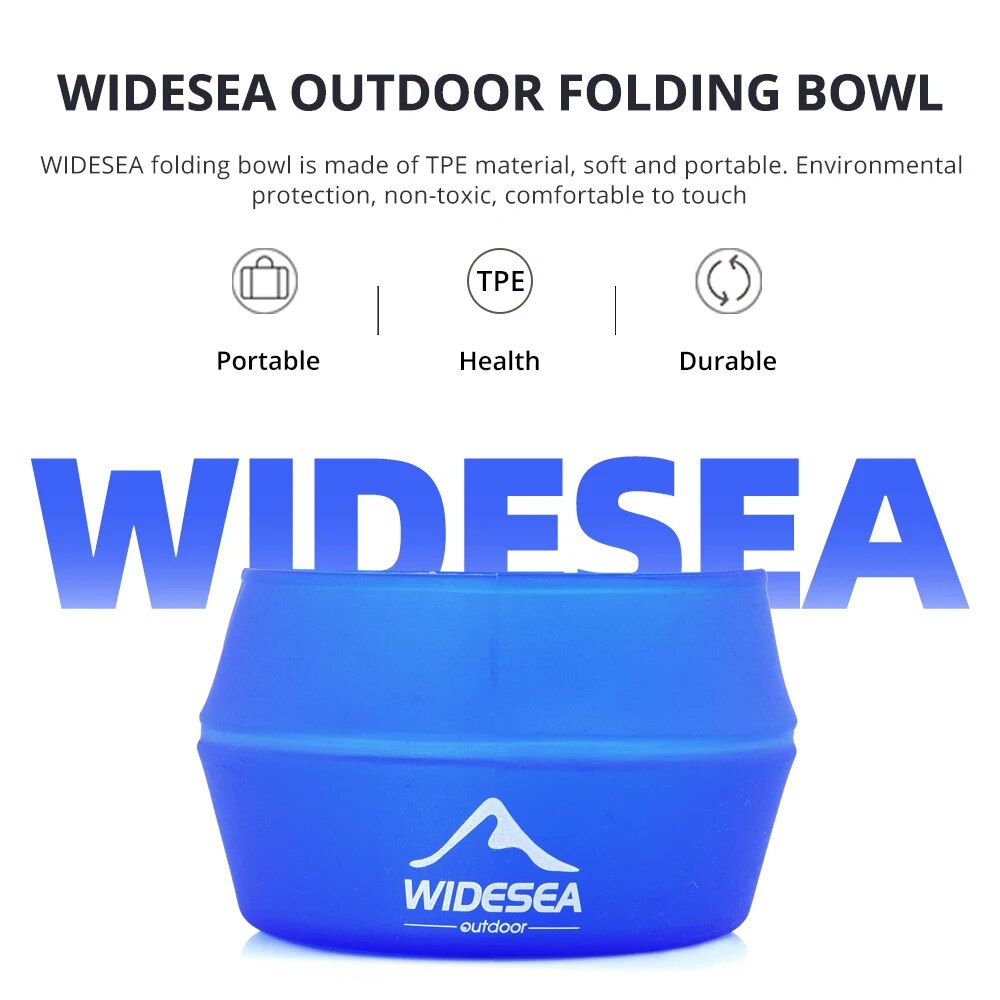 Widesea キャンプ 250 ミリリットルソフト折りたた - Outdoor Camping Dining Set のレビューと価格
